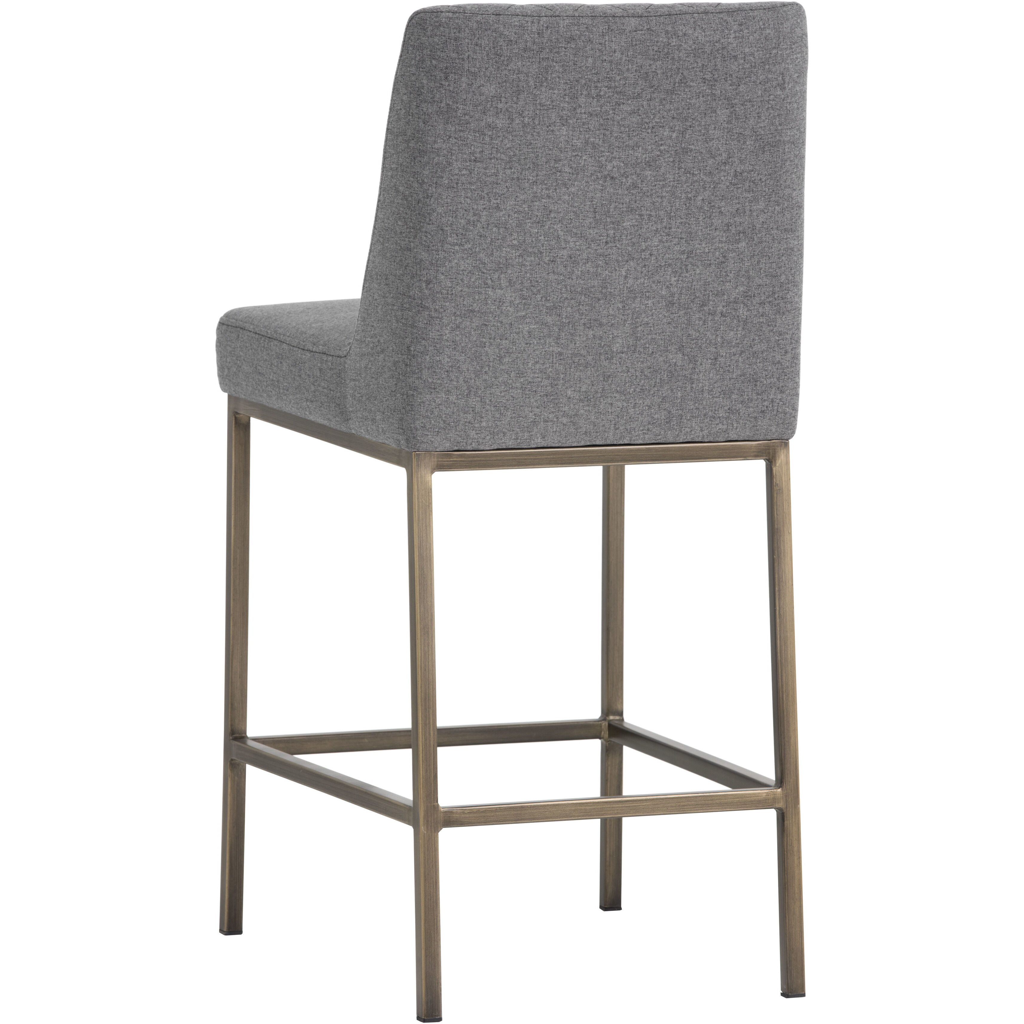 Leighland 38 inch Dark Grey Counter Stool